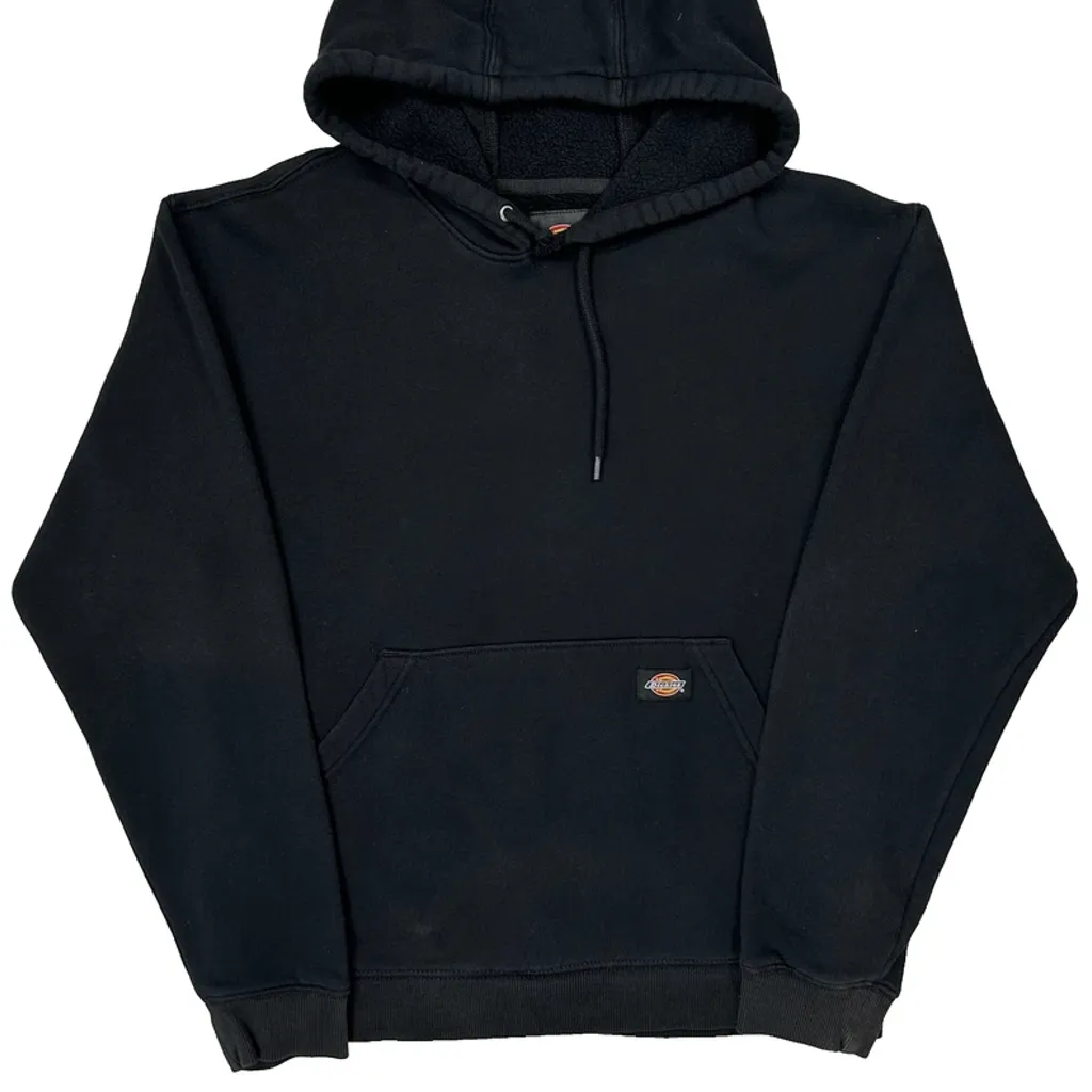 Dickies Hoodie - Small Black Cotton - Image 4