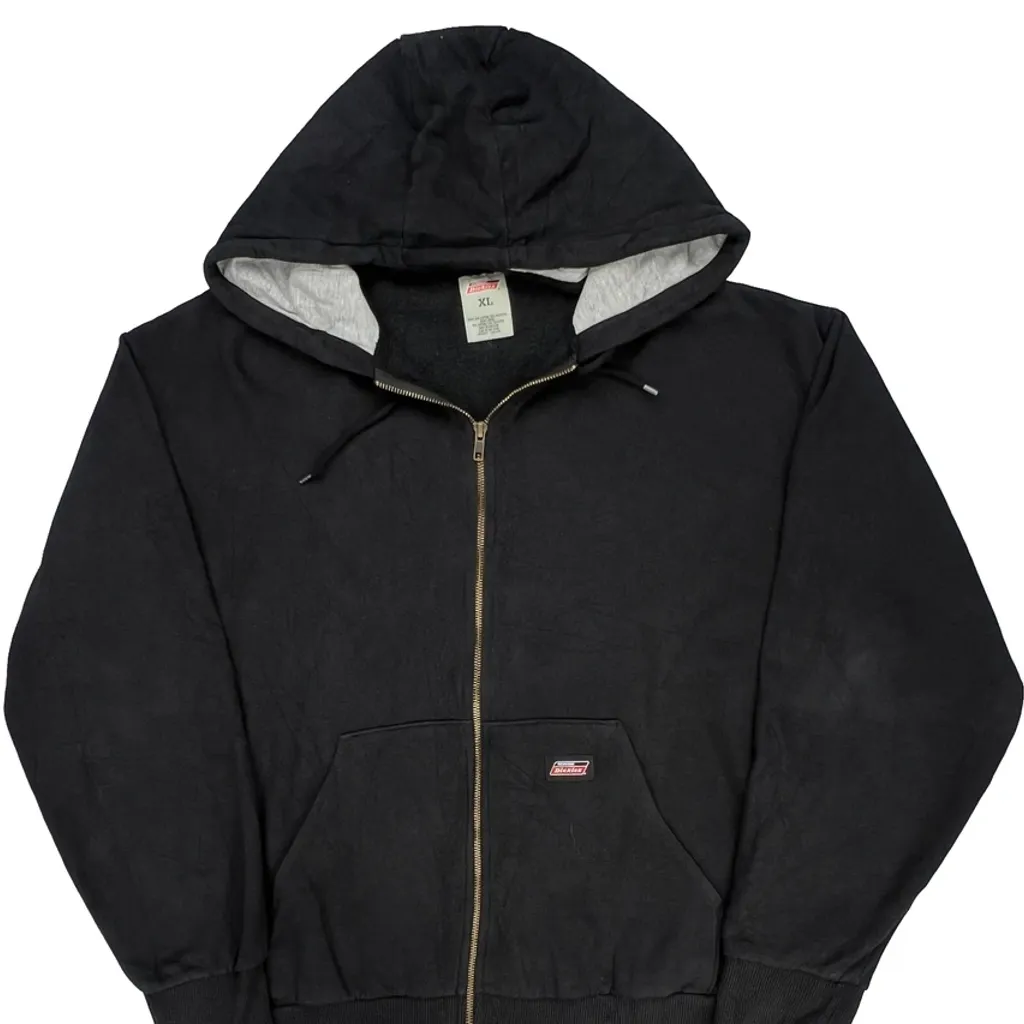 Dickies Hoodie - XL Black Cotton Blend - Image 5