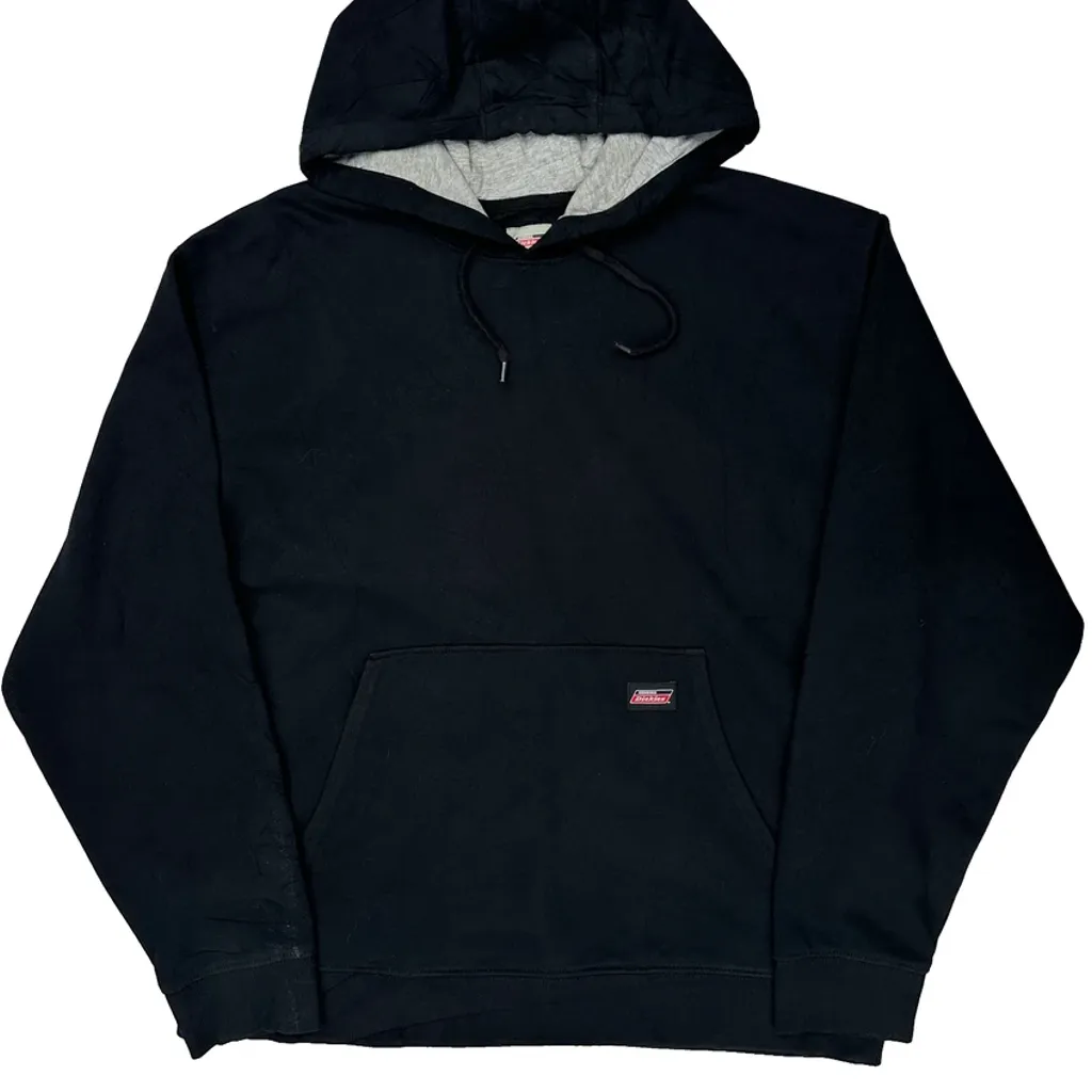 Dickies Hoodie - XL Black Cotton Blend - Image 4