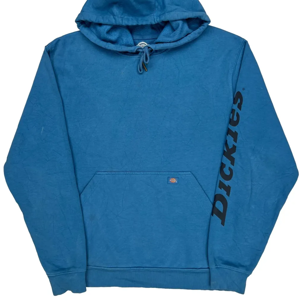 Dickies Hoodie - Medium Blue Cotton - Image 5