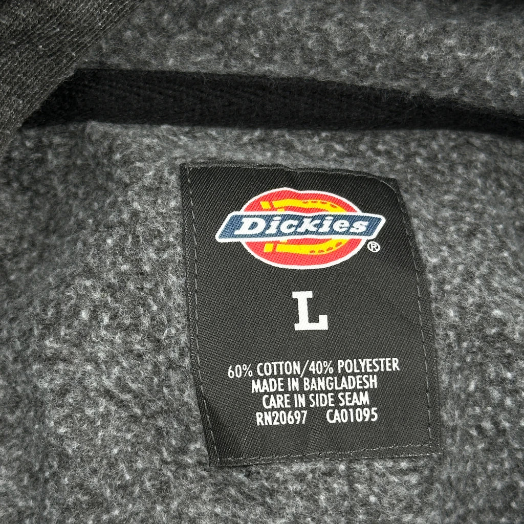 Dickies Hoodie - Large Gray Cotton Blend - Image 3