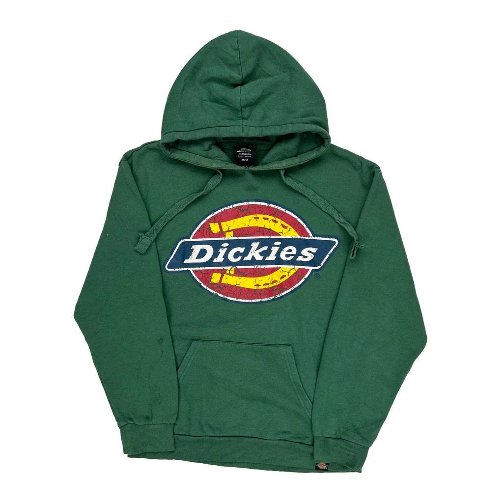Dickies Hoodie - Medium Green Polyester Blend