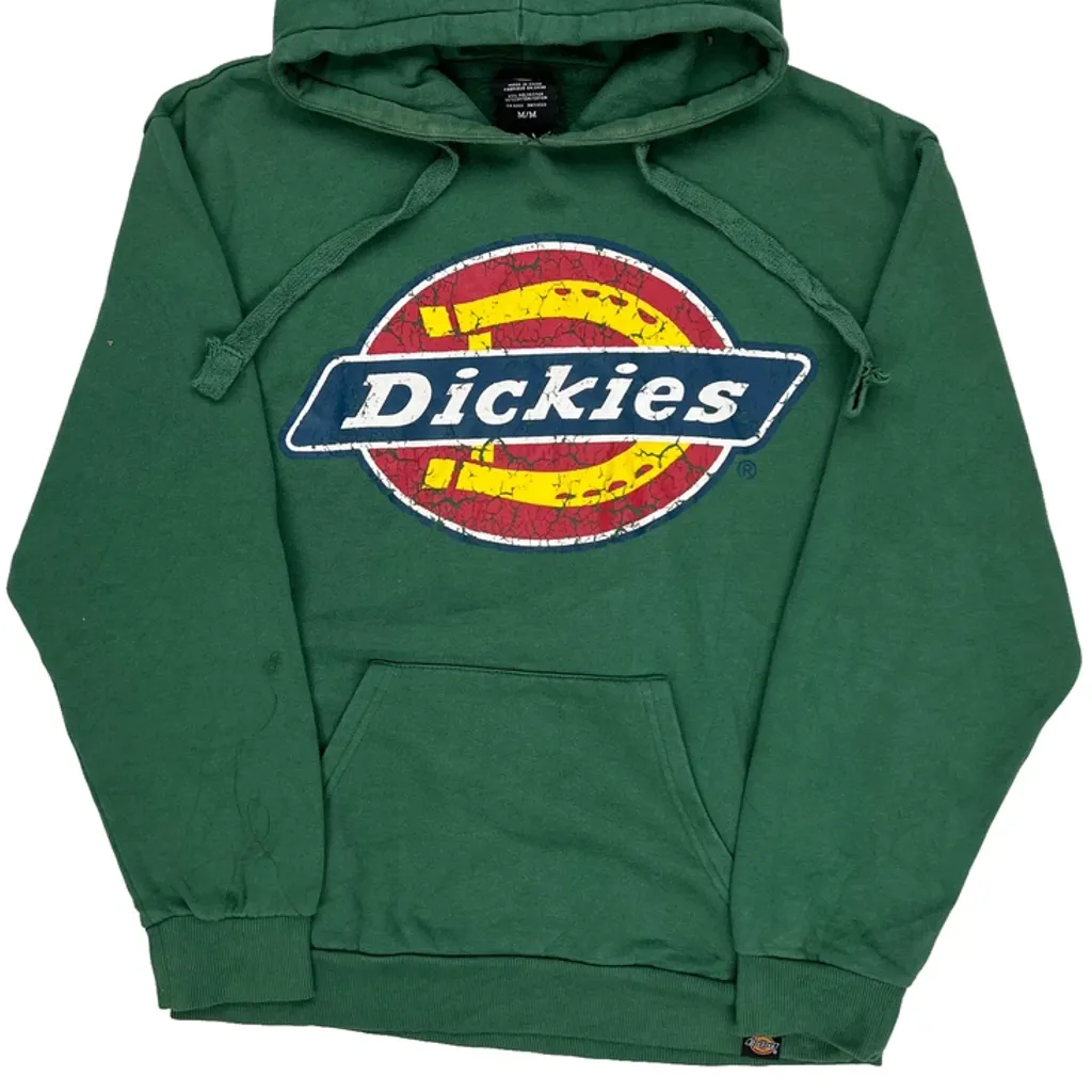 Dickies Hoodie - Medium Green Polyester Blend - Image 4