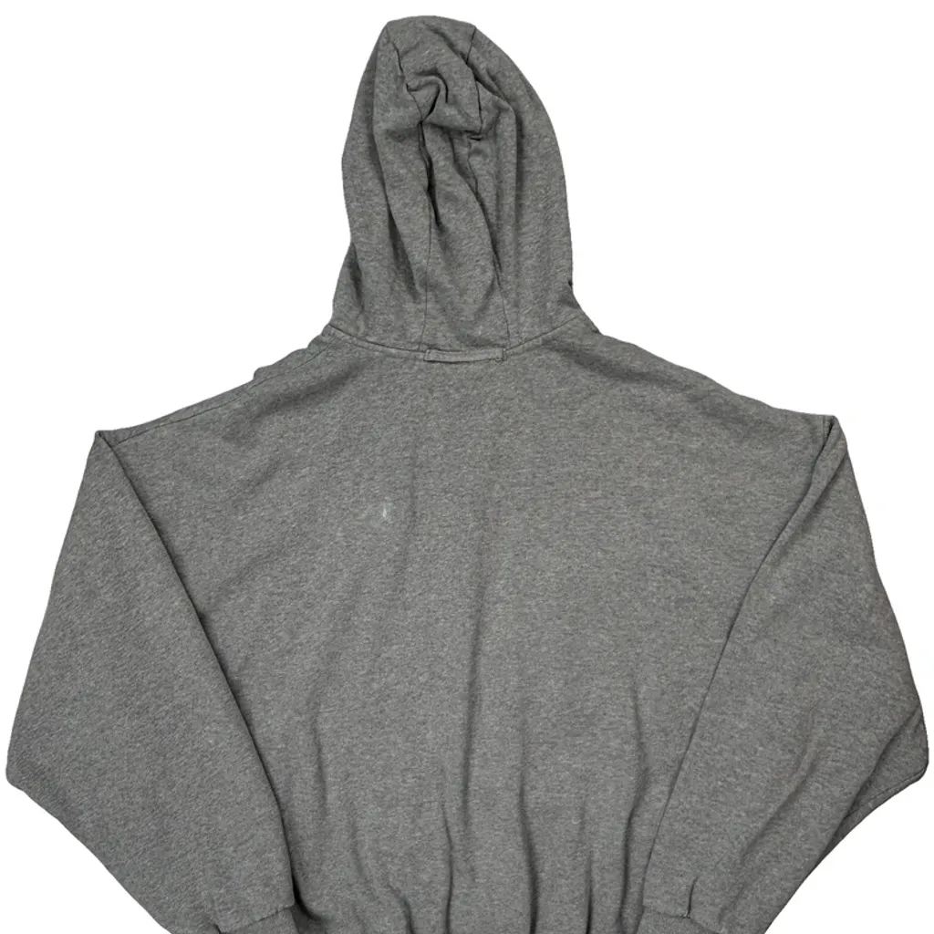 Dickies Full Zip Hoodie - Large Grey Cotton Blend - Image 7