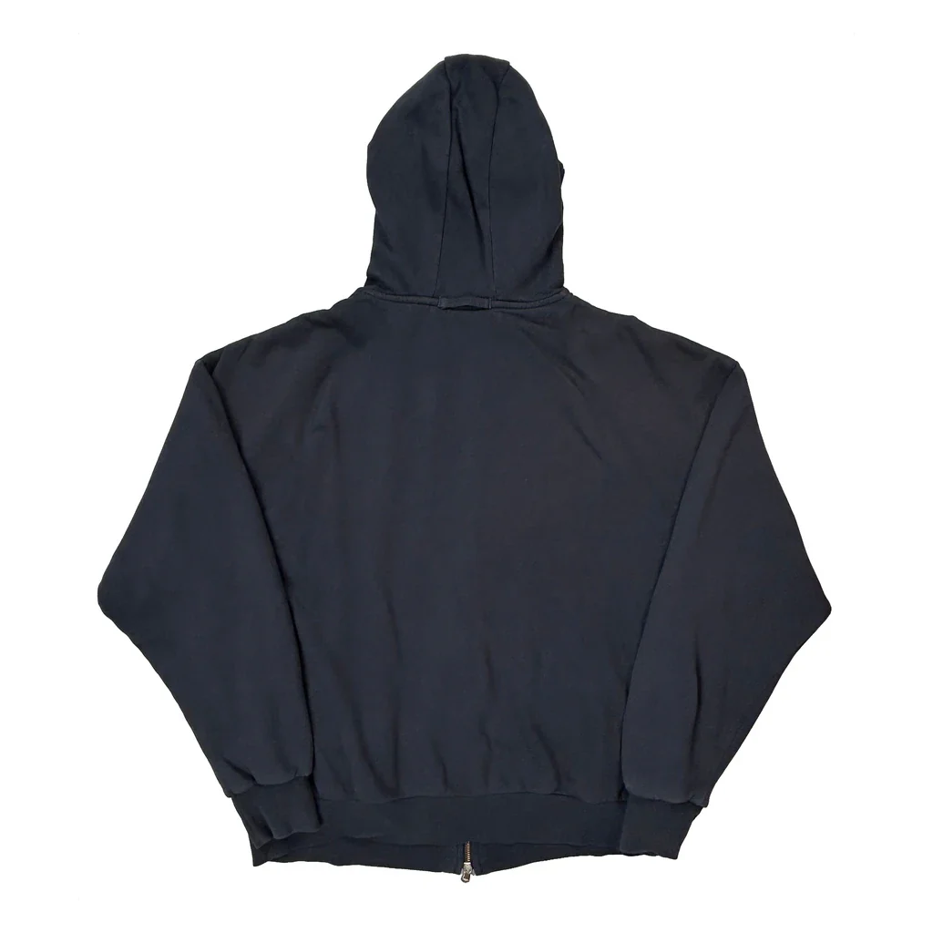 Dickies Full Zip Hoodie - Large Navy Cotton - Image 2