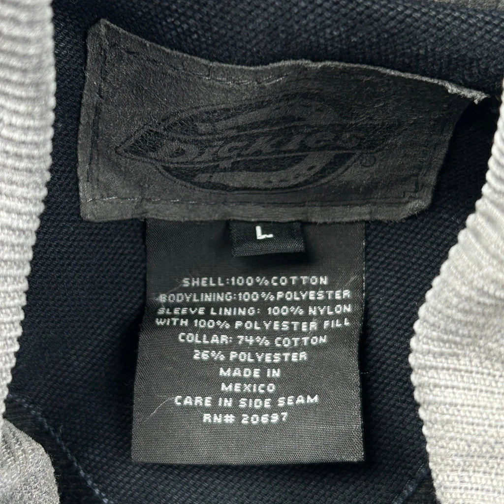 Dickies Jacket - Large Black Cotton - Image 3