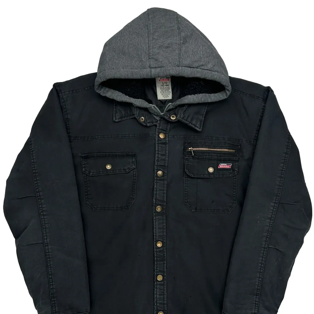 Dickies Jacket - Large Black Cotton Blend - Image 5