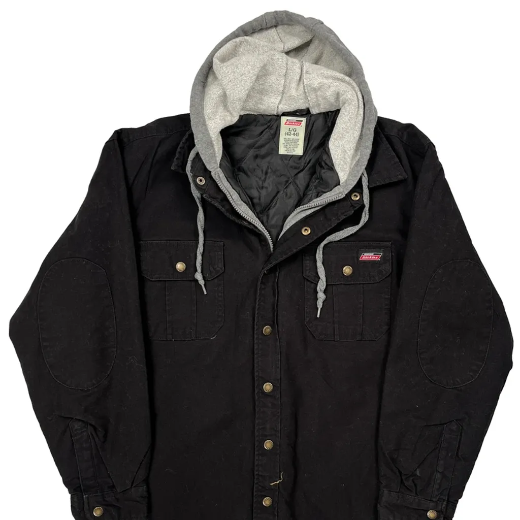 Dickies Shirt Jacket - Large Black Cotton - Image 5