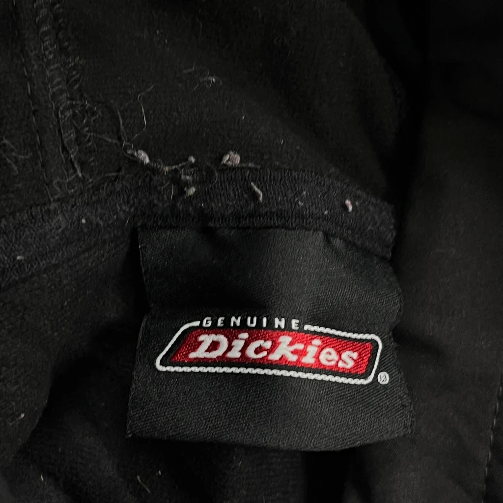 Dickies Workwear Jacket - Large Black Cotton Blend - Image 4