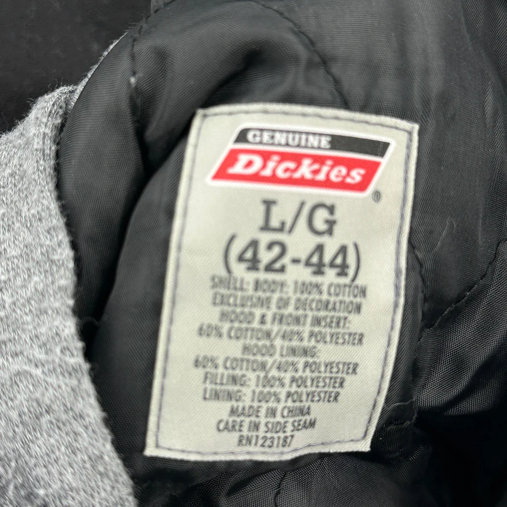 Dickies Jacket - Large Black Cotton - Image 3