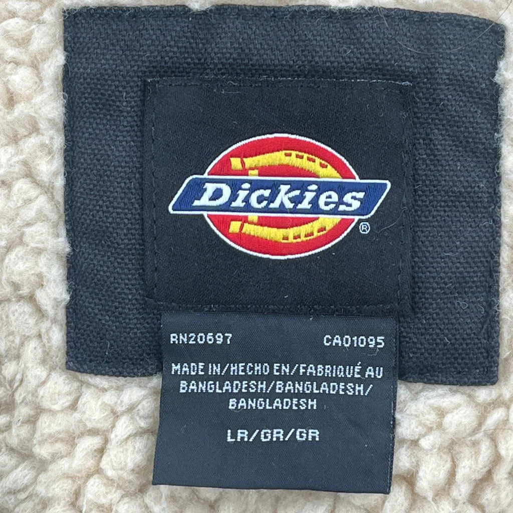 Dickies Jacket - Large Black Cotton - Image 3