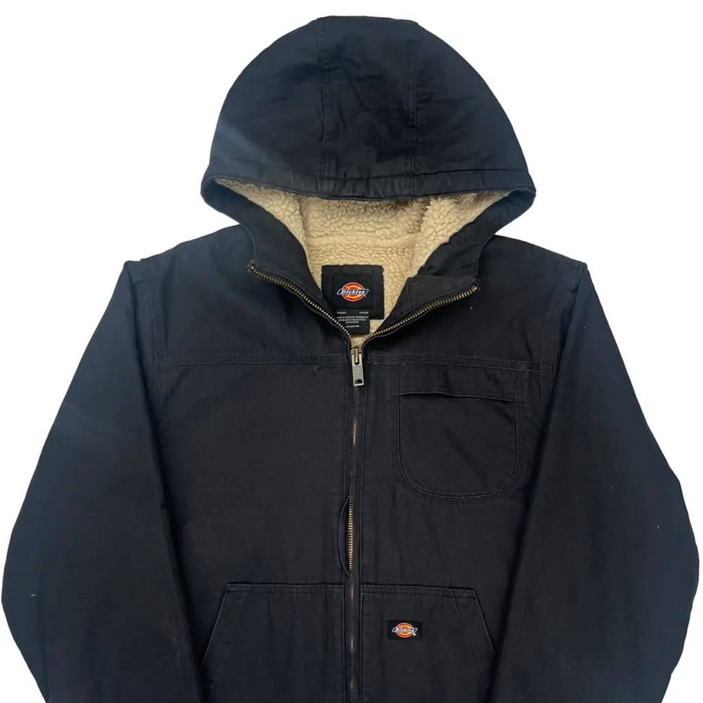Dickies Jacket - Large Black Cotton - Image 4