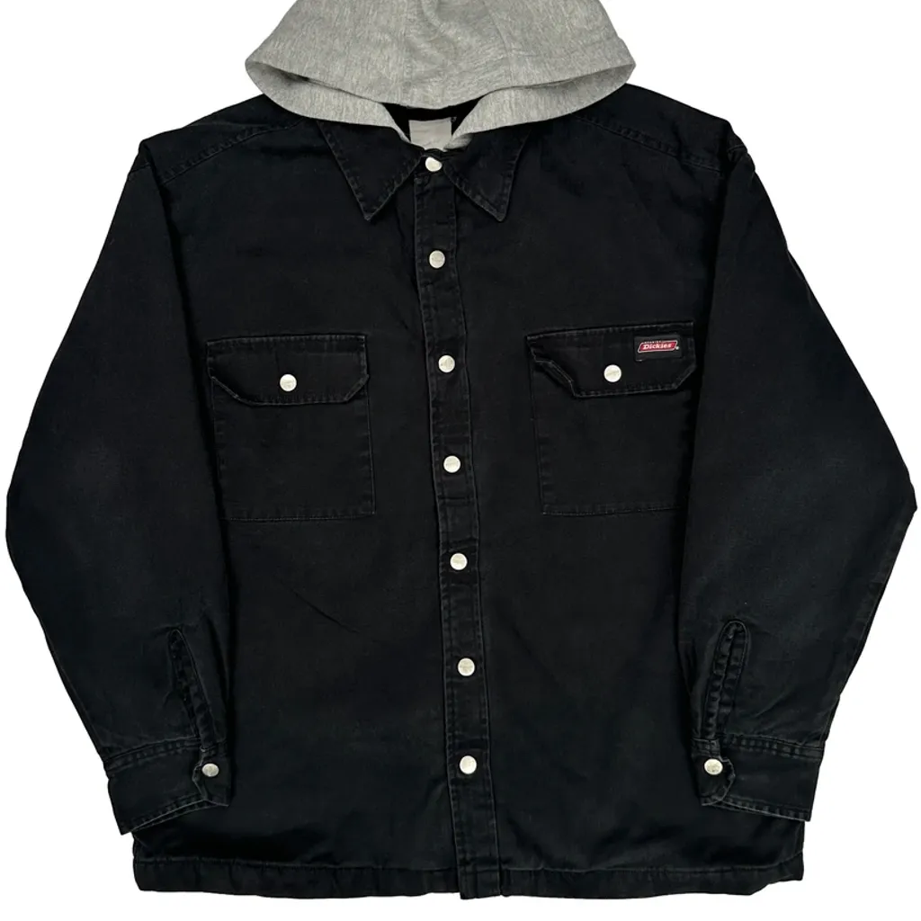 Dickies Jacket - Large Black Cotton - Image 5