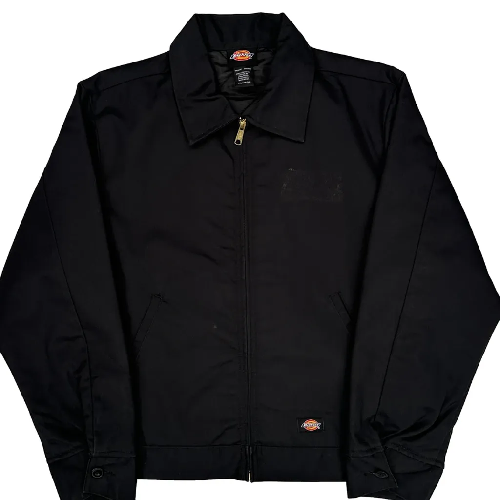 Dickies Jacket - Medium Black Polyester - Image 5
