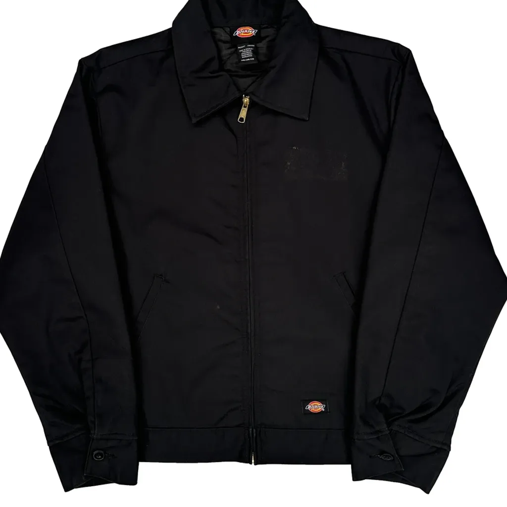 Dickies Jacket - Medium Black Polyester - Image 6