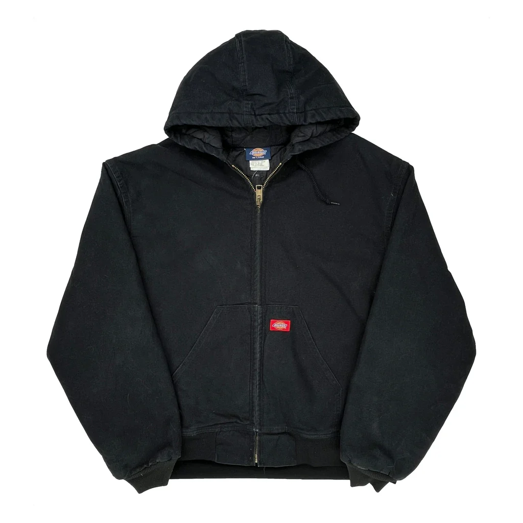 Dickies Jacket - 2XL Black Cotton