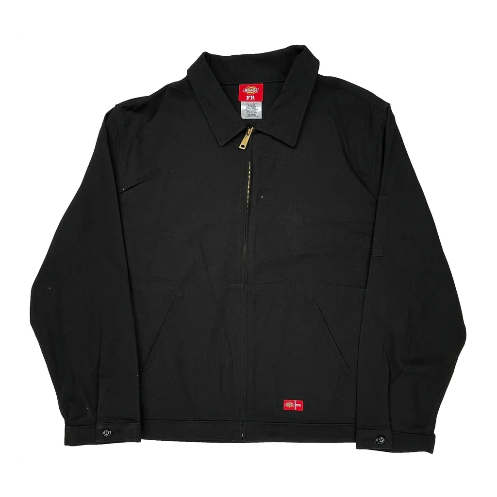 Dickies Jacket - 2XL Black Cotton