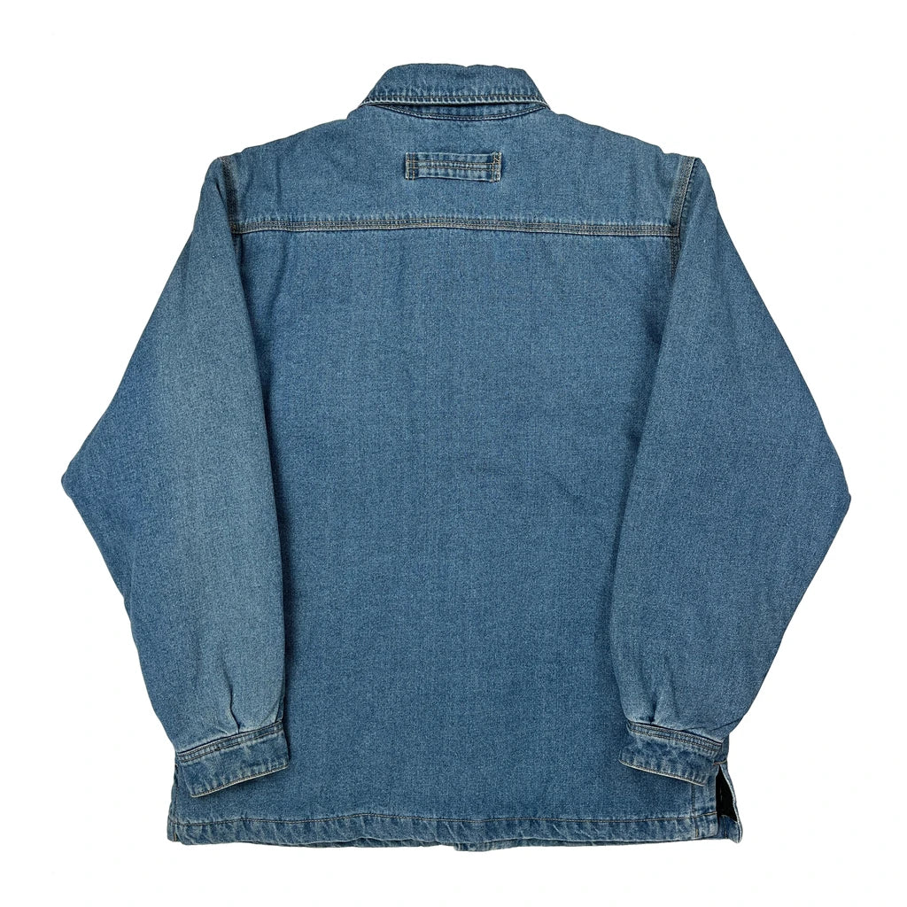 Dickies Denim Shirt Jacket - Medium Blue Cotton - Image 2
