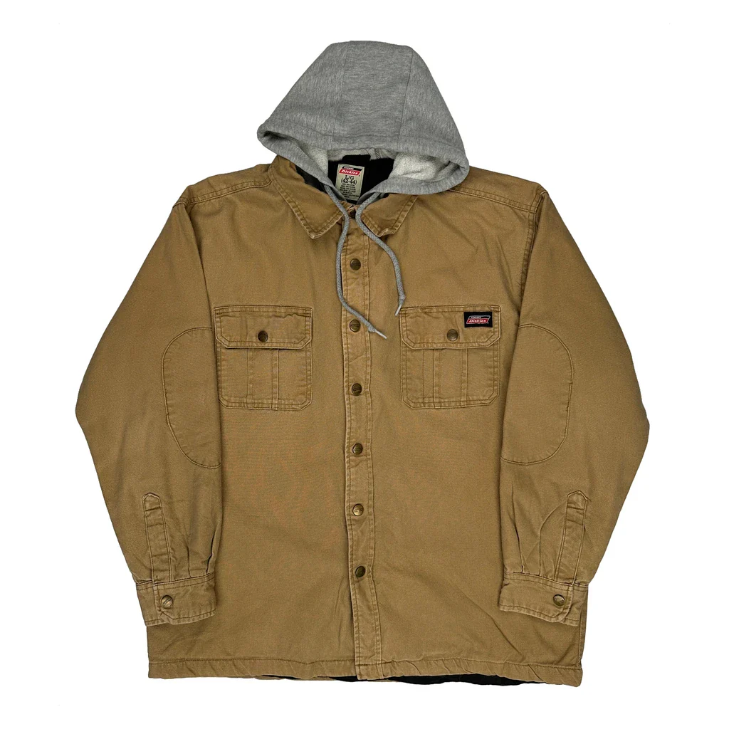 Dickies Jacket - Large Brown Cotton