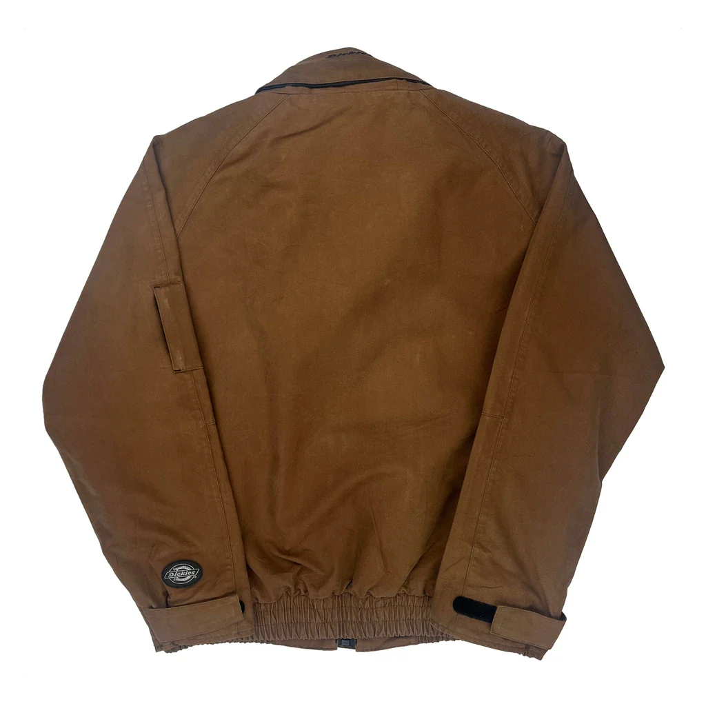 Dickies Jacket - Large Brown Cotton - Image 2