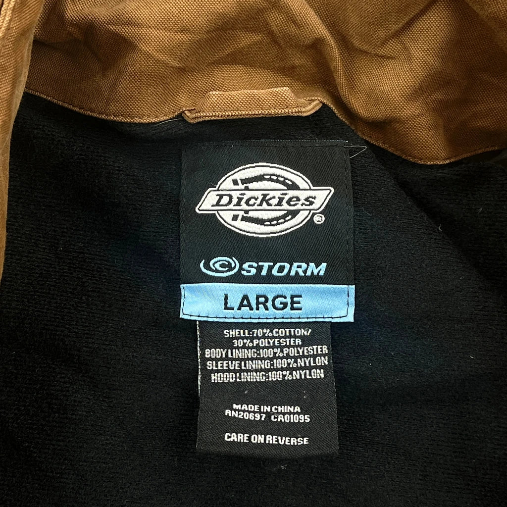Dickies Jacket - Large Brown Cotton - Image 3