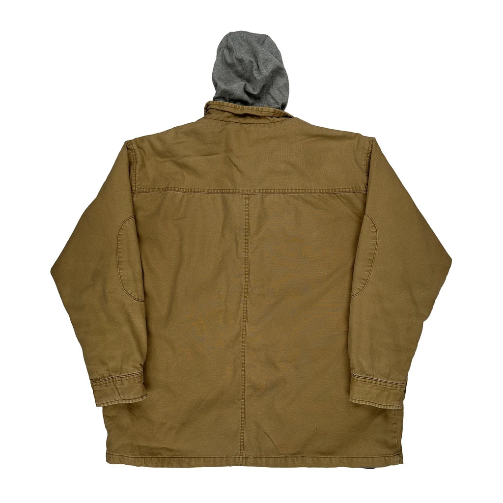 Dickies Shirt Jacket - 2XL Brown Cotton - Image 2