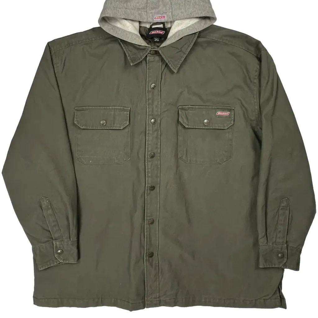 Dickies Workwear Jacket - XL Green Cotton - Image 6