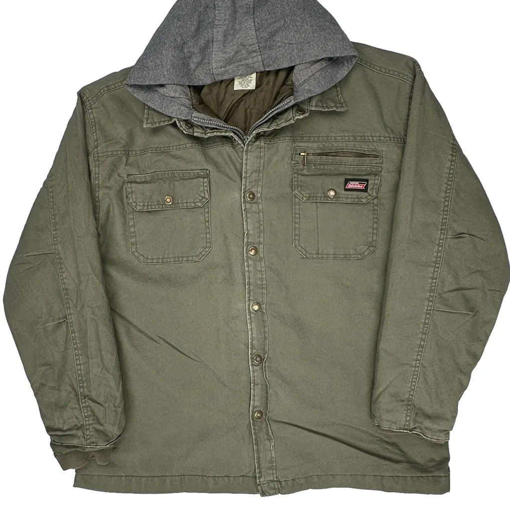 Dickies Jacket - 2XL Green Cotton - Image 4