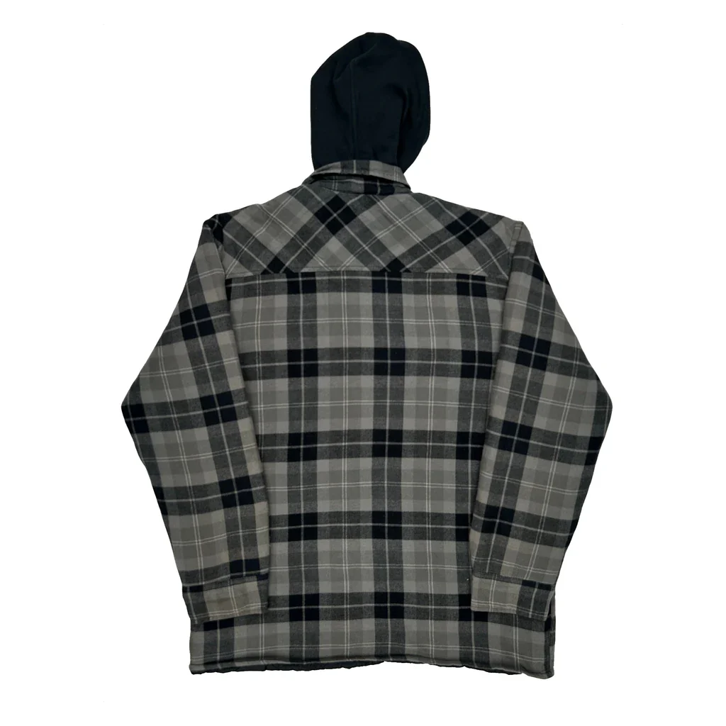 Dickies Checked Jacket - Large Grey Cotton - Image 2