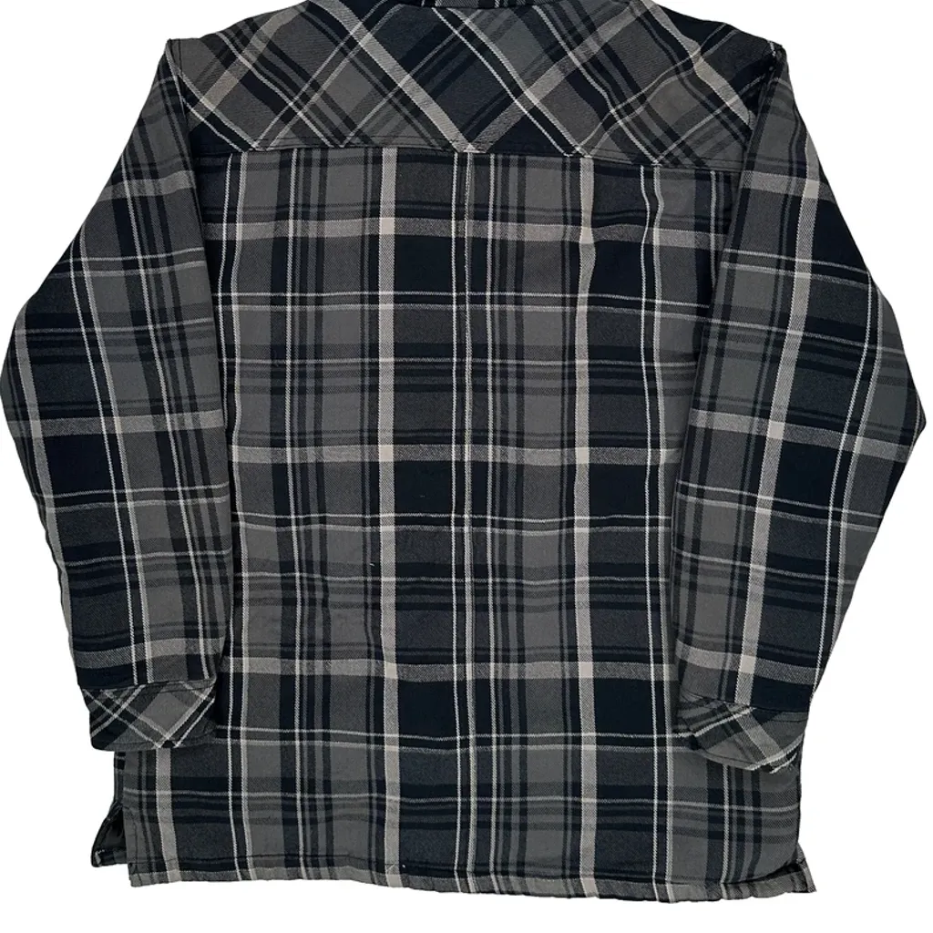 Dickies Checked Jacket - Large Grey Cotton - Image 6