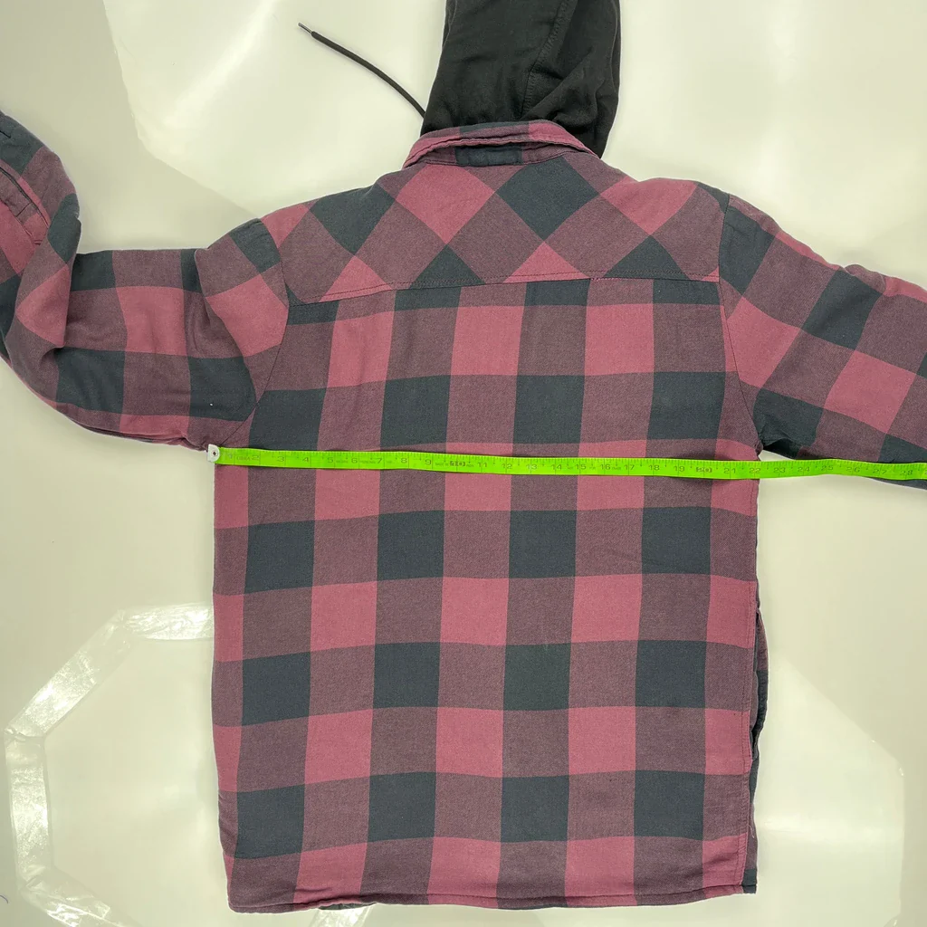 Dickies Checked Shirt Jacket - Large Grey Cotton - Image 3