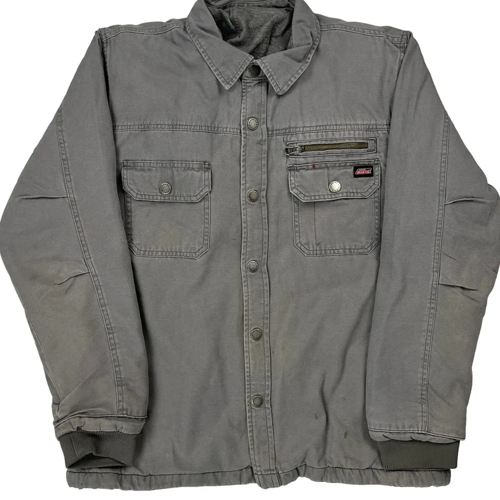 Dickies Jacket - Large Grey Cotton - Image 4