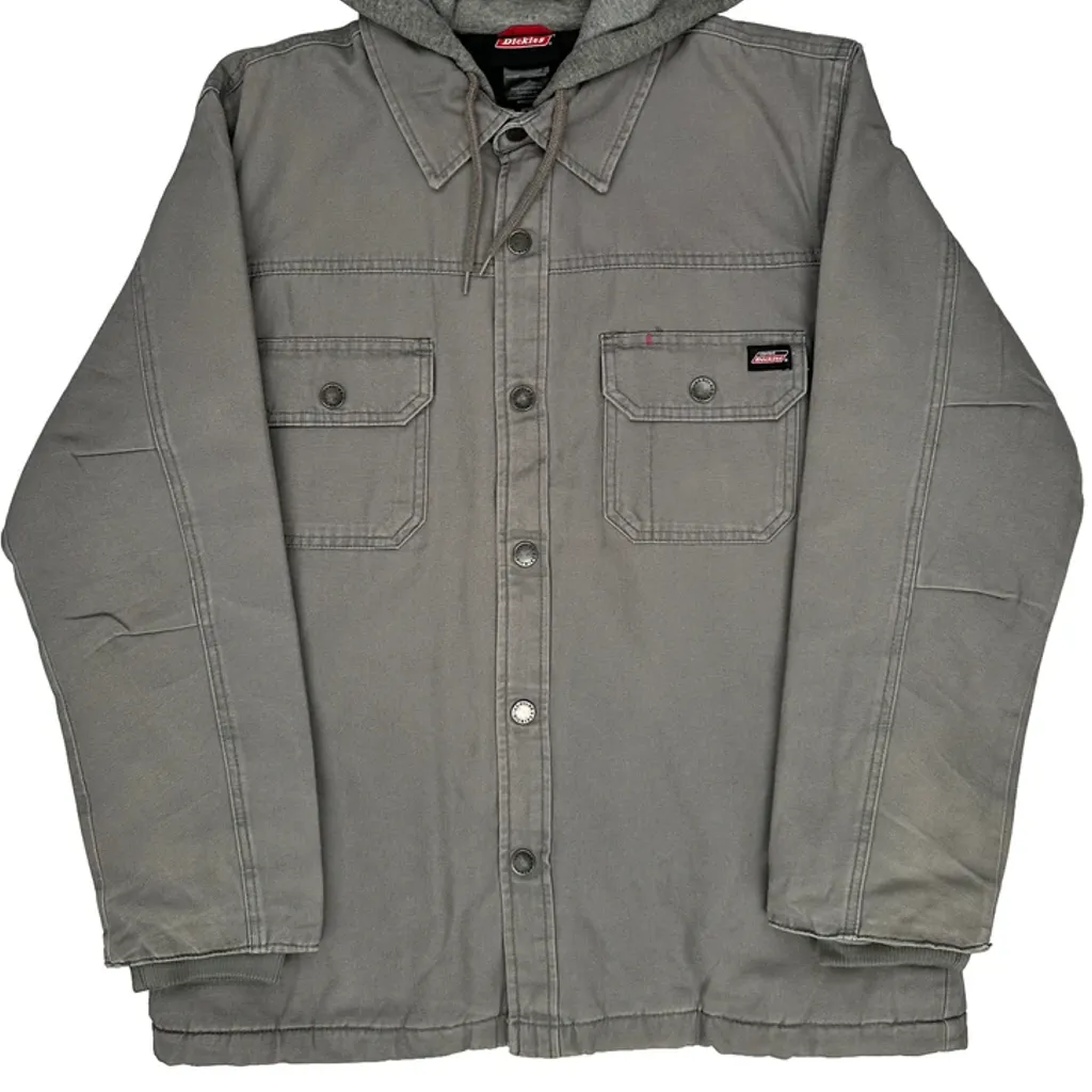 Dickies Jacket - Medium Grey Cotton - Image 4