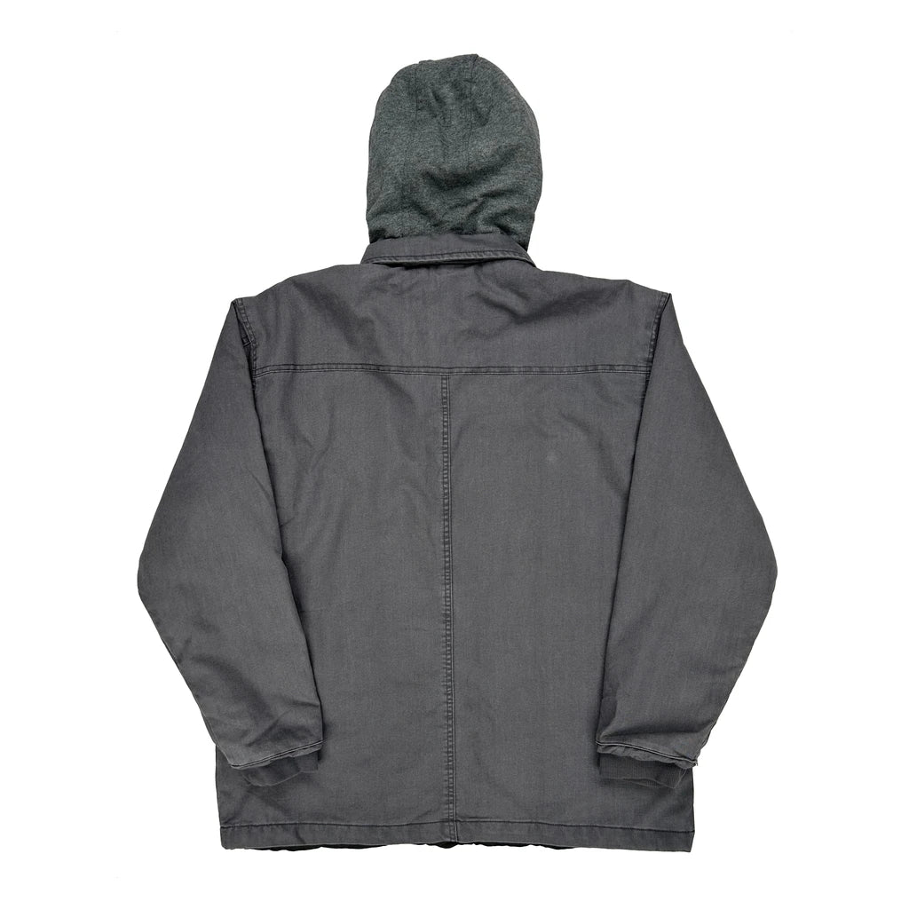 Dickies Shirt Jacket - XL Grey Cotton Blend - Image 2