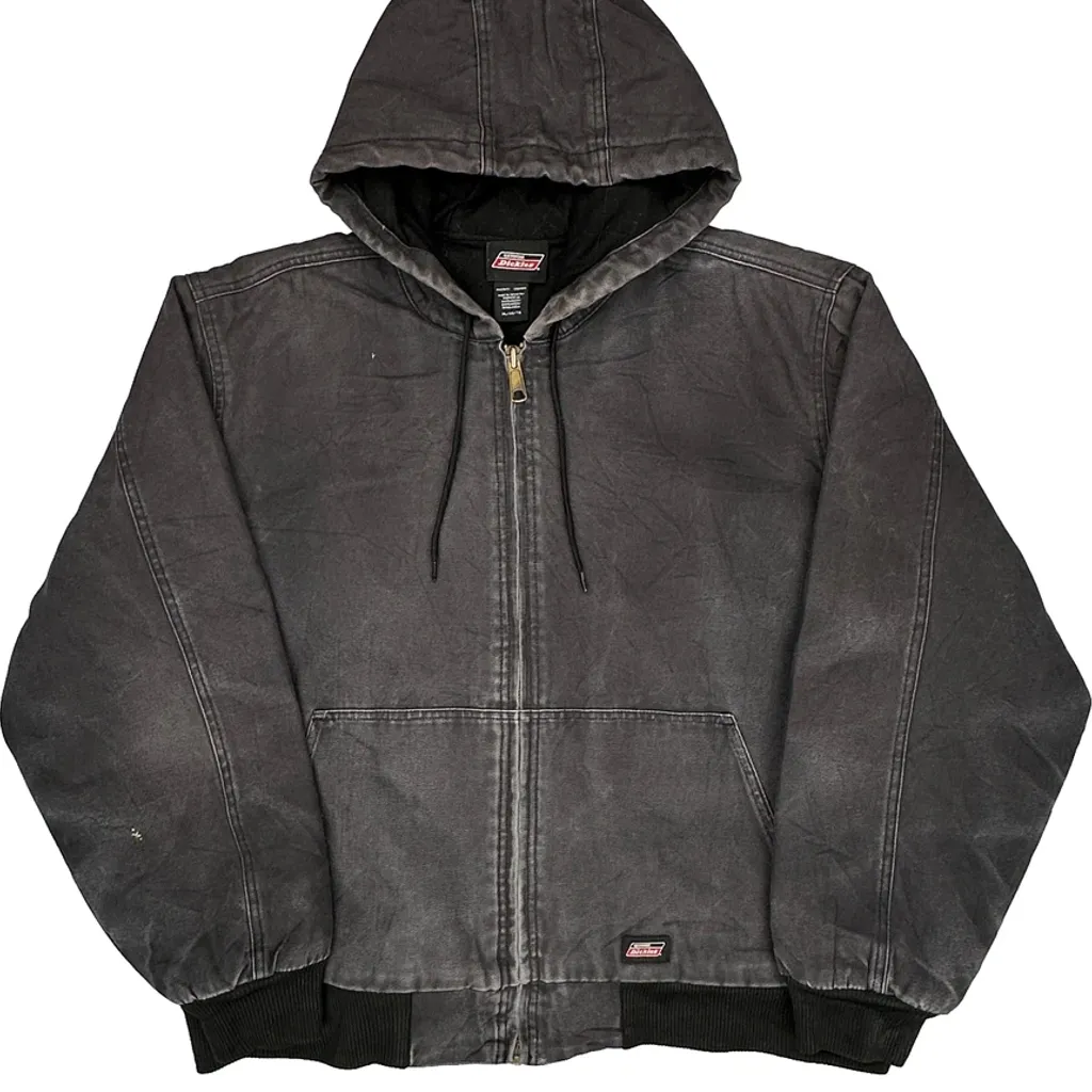 Dickies Jacket - XL Grey Cotton - Image 4