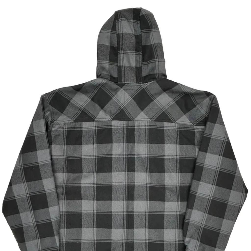 Dickies Checked Jacket - 2XL Grey Polyester - Image 7