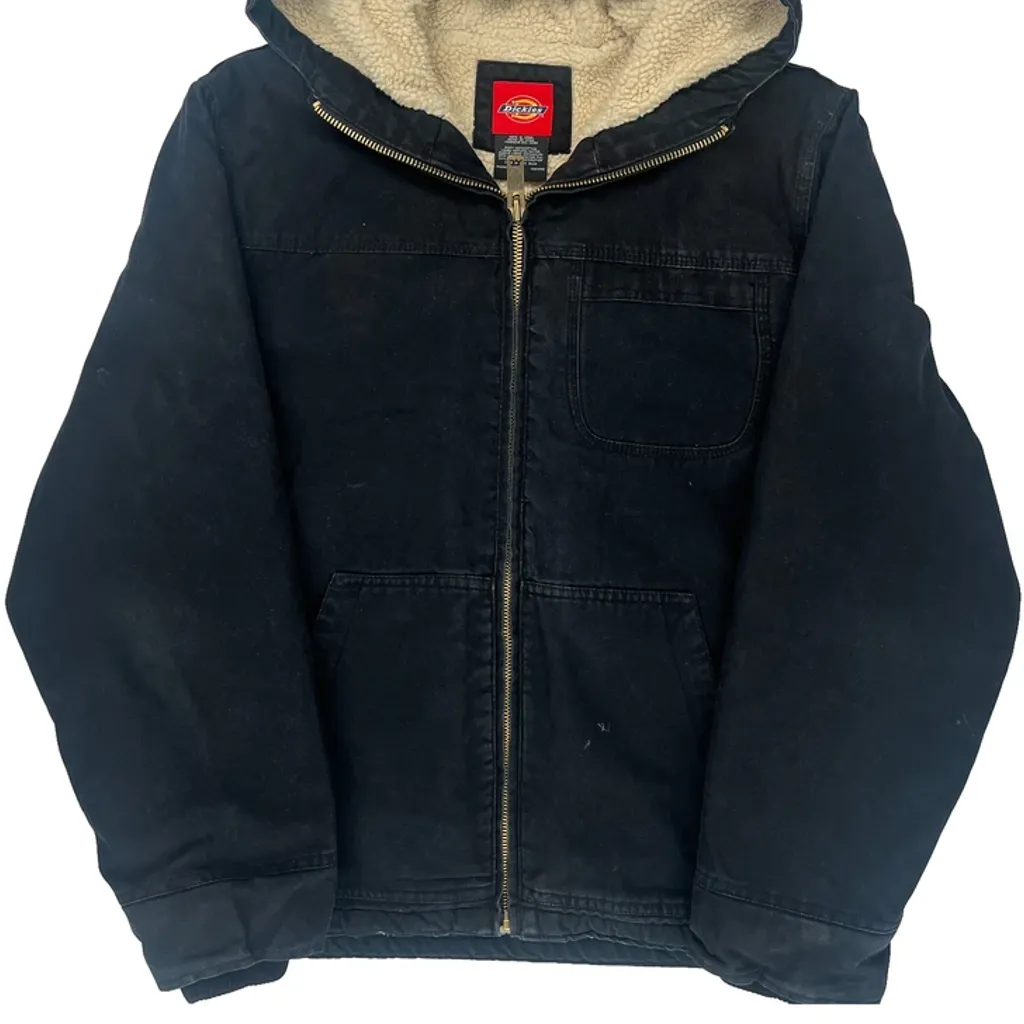 Dickies Jacket - Medium Black Cotton - Image 5