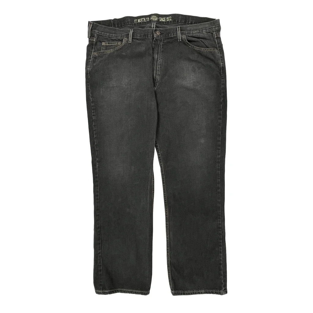 Dickies Jeans - 40W 32L Black Cotton