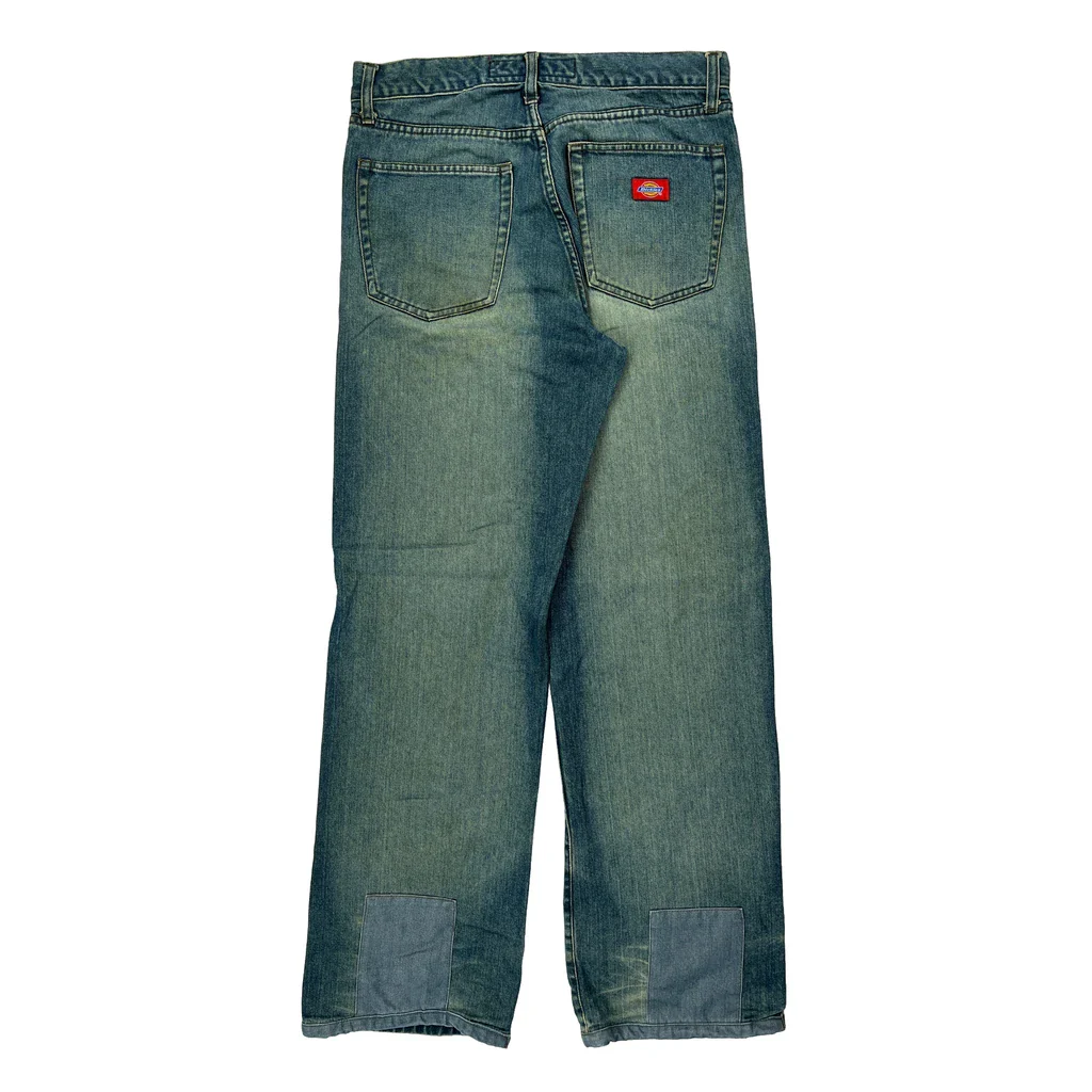Dickies Baggy Jeans - 30W 32L Blue Denim