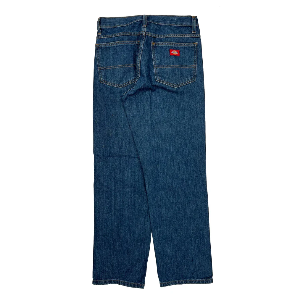 Dickies Jeans - 30W 32L Blue Cotton