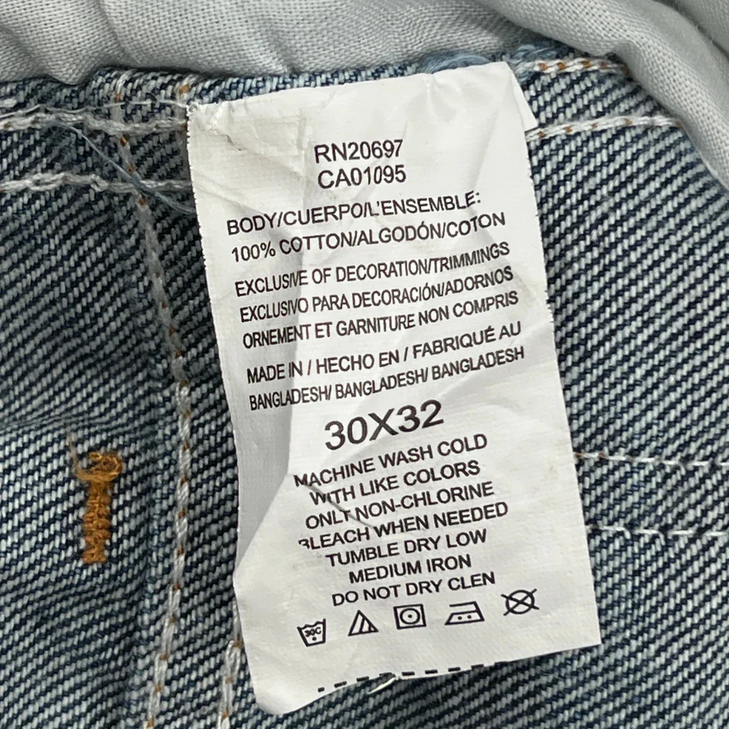 Dickies Jeans - 30W 32L Blue Cotton - Image 7