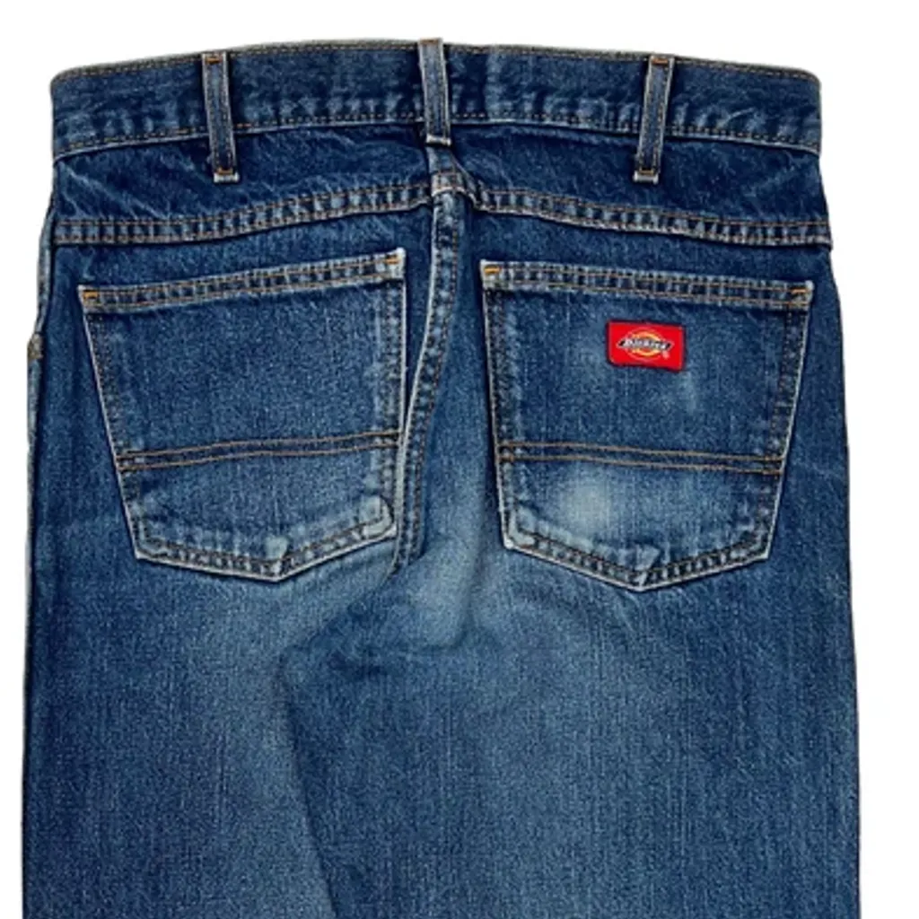Dickies Jeans - 30W 36L Blue Cotton - Image 8