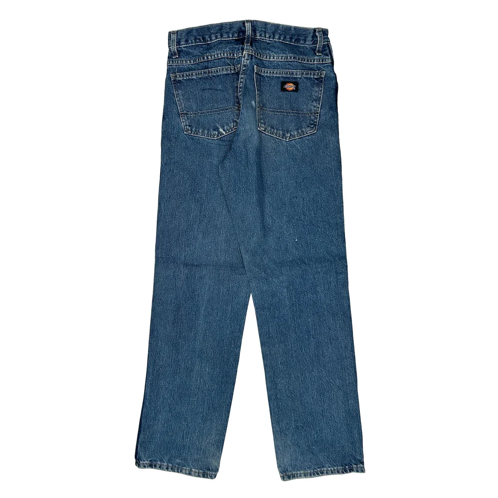 Dickies Jeans - 30W 34L Blue Cotton