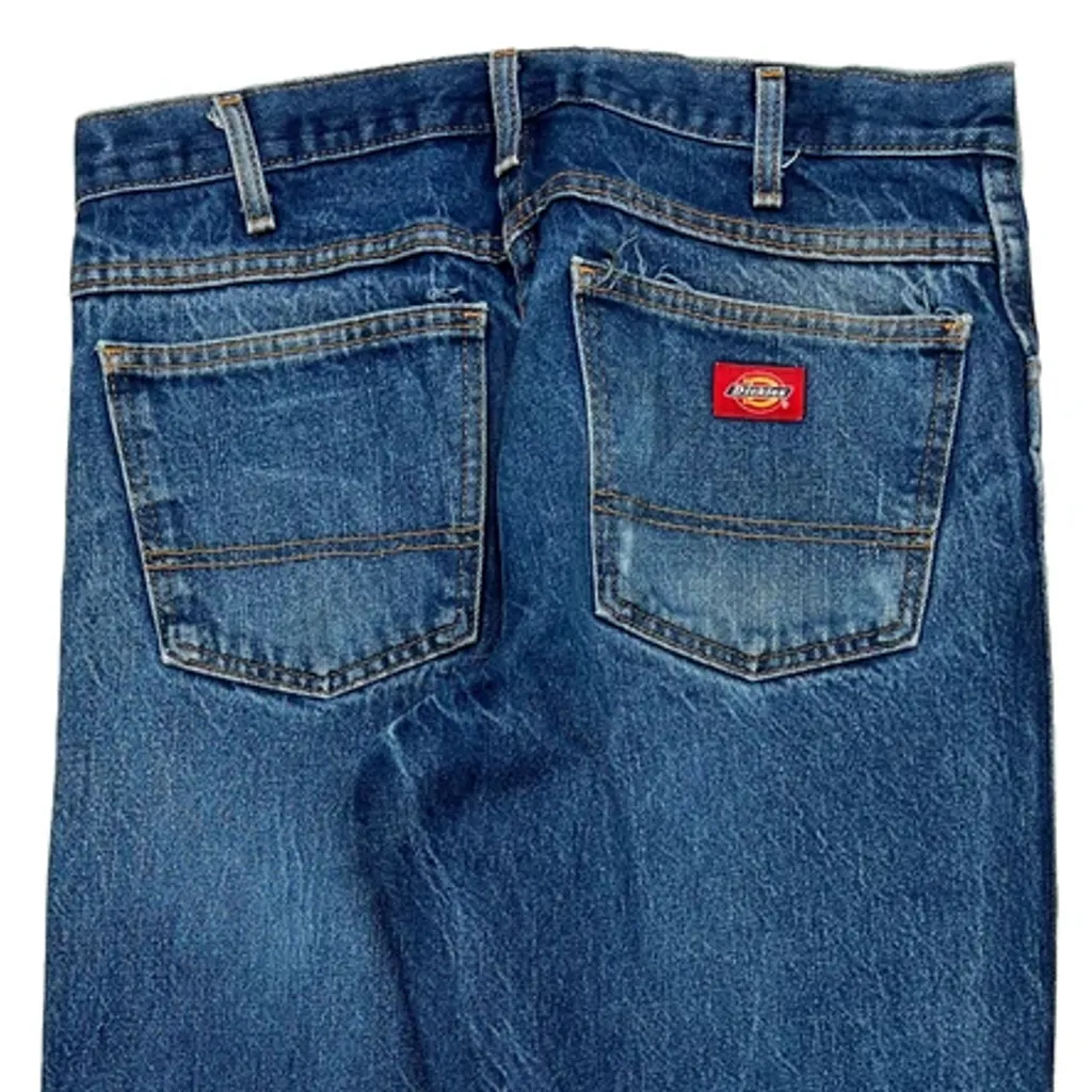Dickies Jeans - 32W 29L Blue Cotton - Image 7