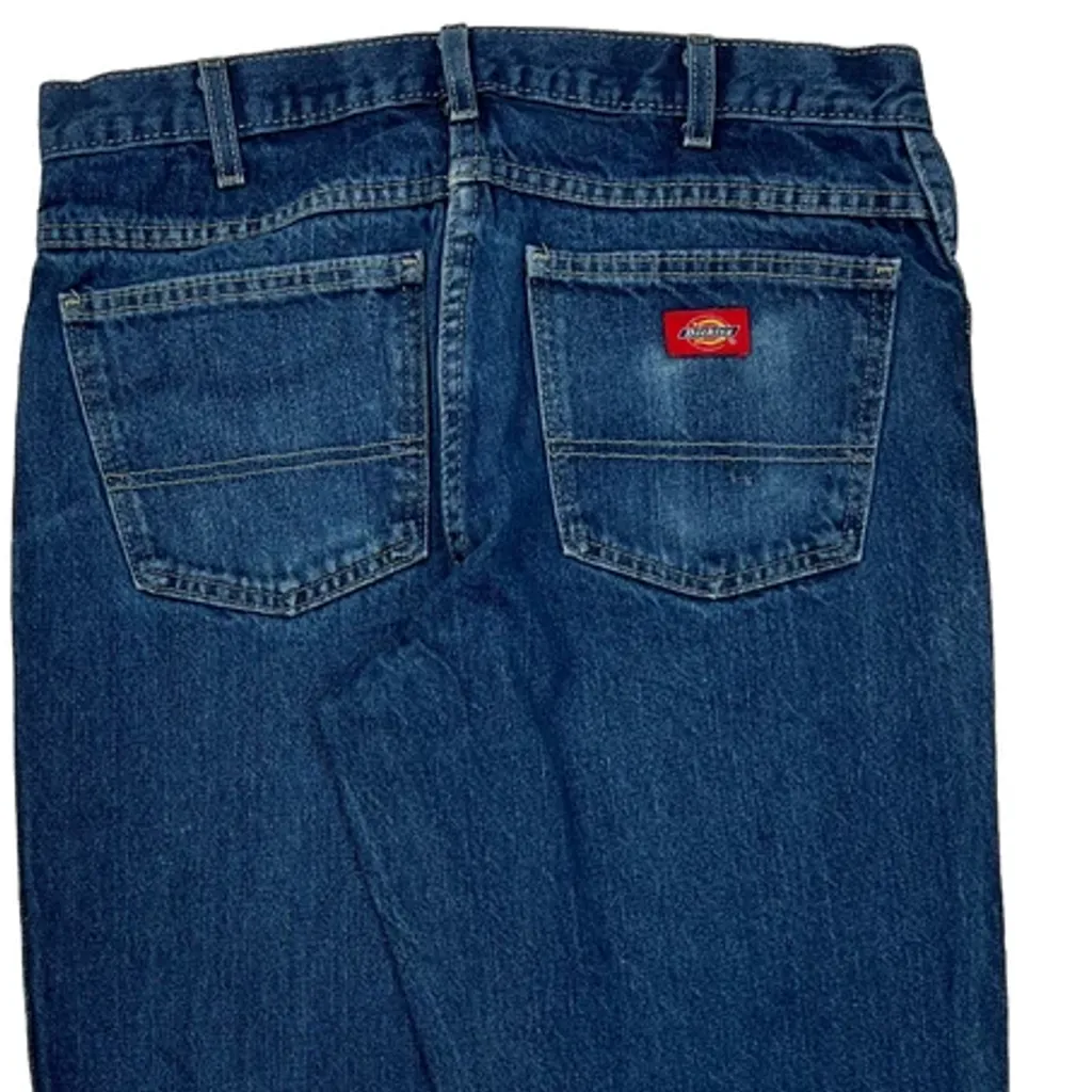Dickies Jeans - 32W 32L Blue Cotton - Image 8