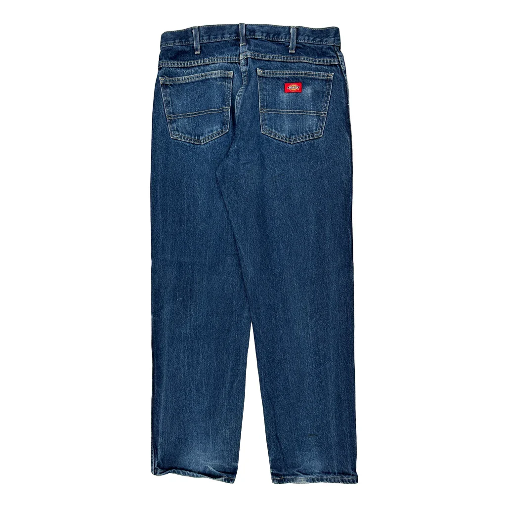 Dickies Jeans - 32W 32L Blue Cotton