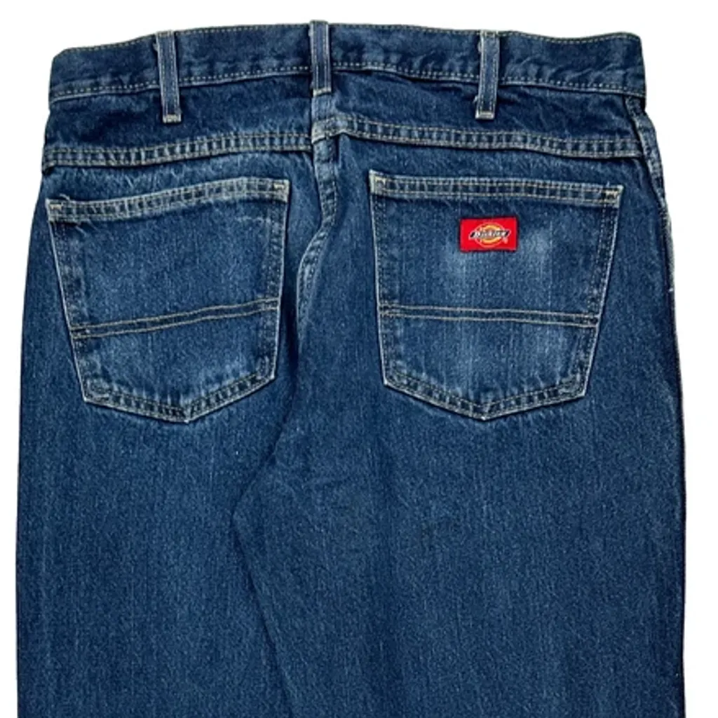 Dickies Jeans - 32W 32L Blue Cotton - Image 8
