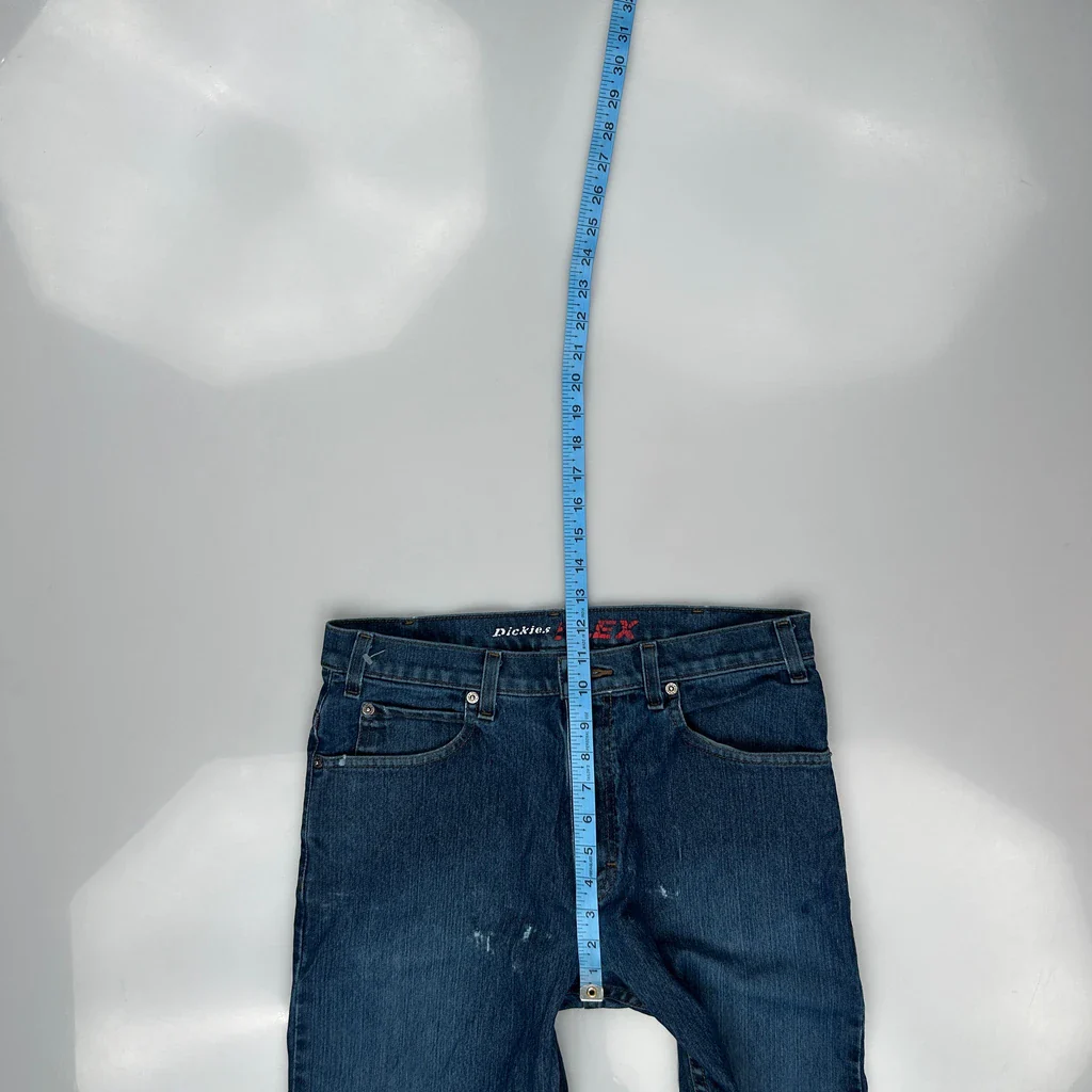 Dickies Jeans - 32W 30L Blue Cotton Blend - Image 4