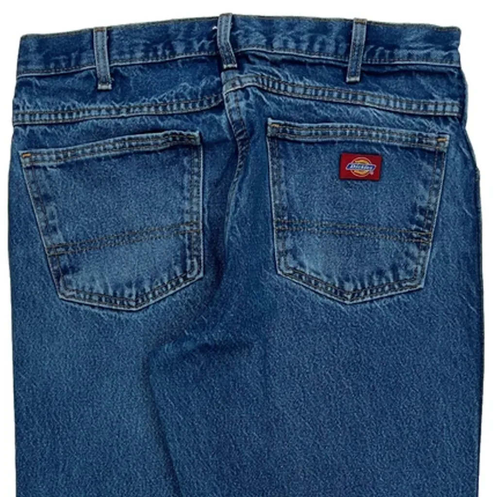 Dickies Jeans - 33W 30L Blue Cotton - Image 7