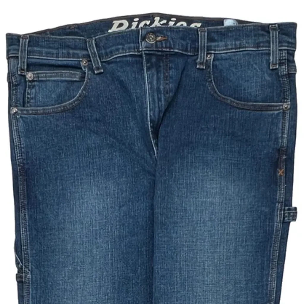 Dickies Slim Jeans - 34W 32L Blue Cotton Blend - Image 10